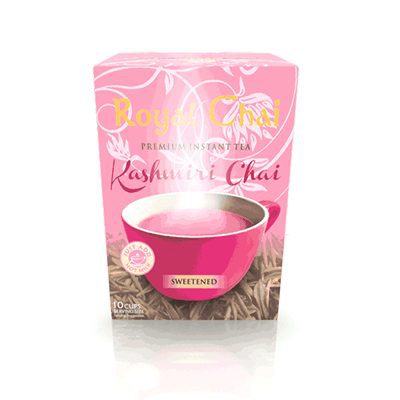 Kashmiri pink tea, Royal chai box unsweetened