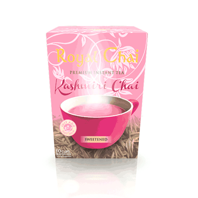 Kashmiri pink tea, Royal chai box unsweetened