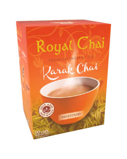 Royal chai karak sweetened box