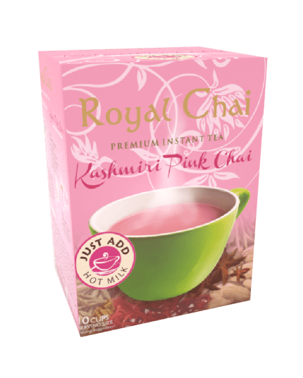 Kashmiri pink tea, Royalchai box, unsweetened