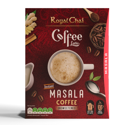 masala coffee latte unsweetened