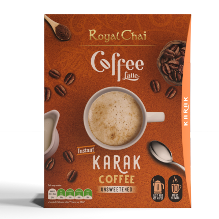 karak coffee latte unsweetened