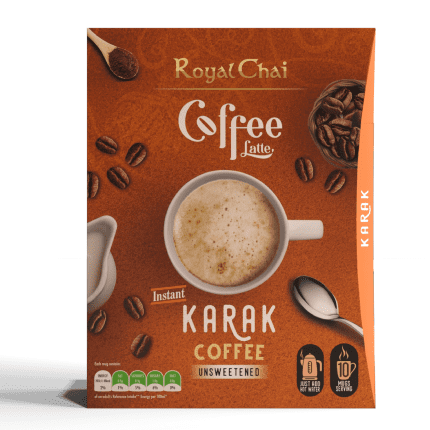 karak coffee latte unsweetened